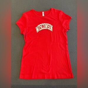Bella Wisconsin Red Shirt - Women’s XL